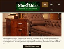 Tablet Screenshot of mantables.com